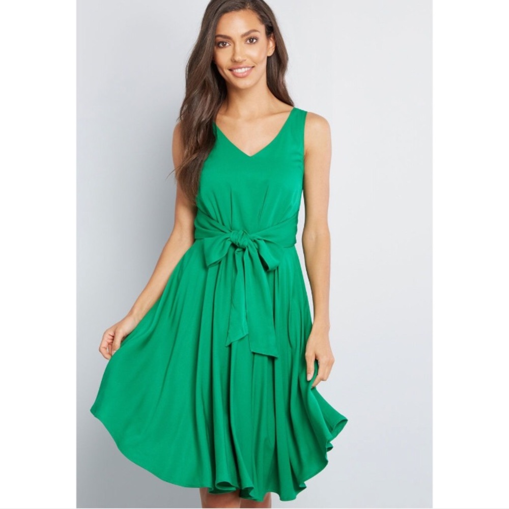 NWT ModCloth Brilliant Motivation Sleeveless Dress